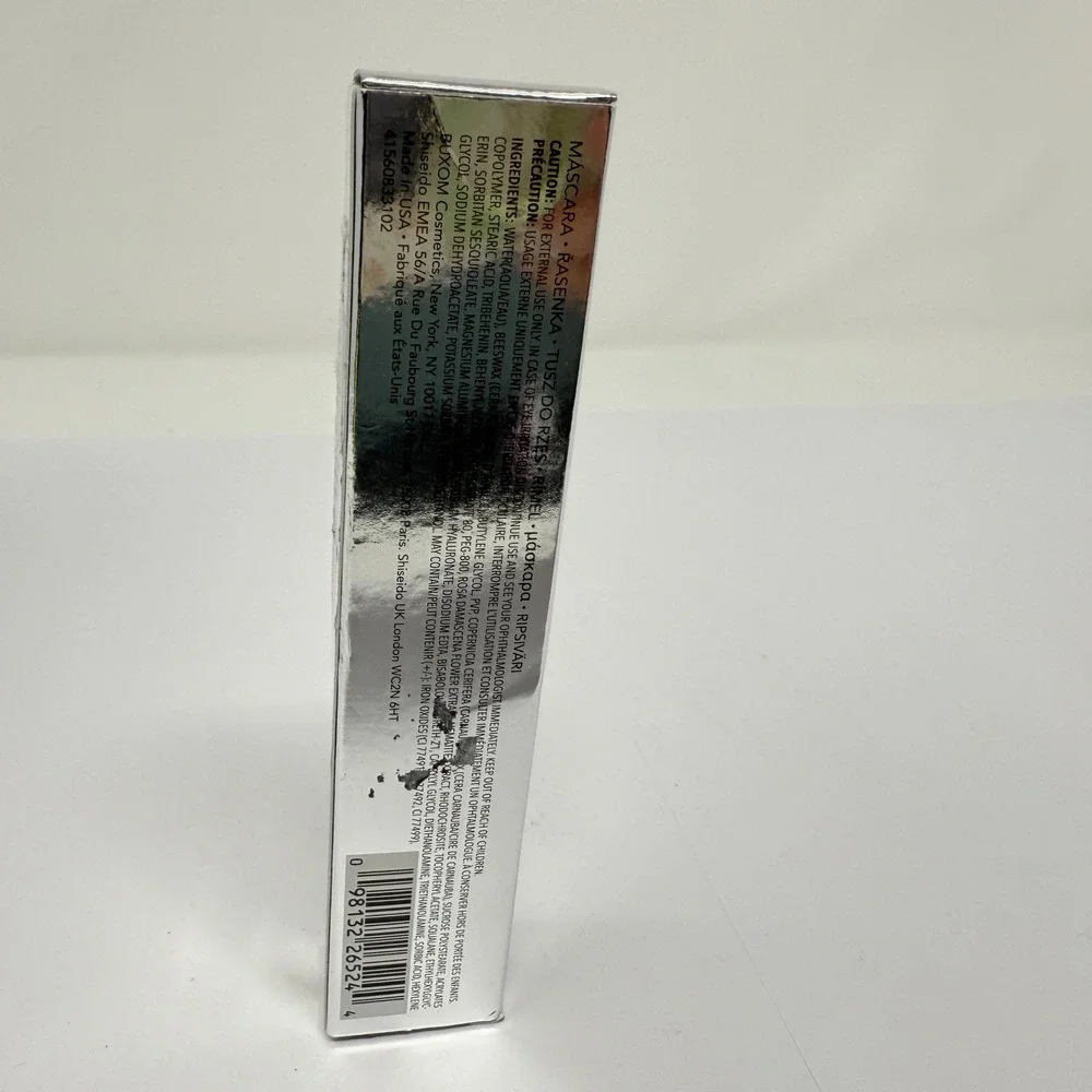 Buxom Lash Mascara Blackest Black 11ml 0.37fl oz Full Size